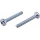 Phillips Recess Round Head Screw Blue Galvanized Finished For Furniture
