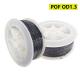 POF OD1.3 Om1 Om2 PMMA Fiber Optic Cable Coaxial Type Large Aperture Factory Price For Signal Trans/Docrating