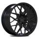 Gloss black painted finish monoblock alloy rims urus 1 piece 23 inch 23x11 forged wheels