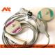 Goldway UT3000A 3 In 1 Fetal Transducer With Gray TPU Cable Round 6pin