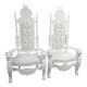 YLX-3101 Good Craftmanship Quality White King Sofa Chair Made in China