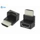270 90 Degree Right Angled HIMD Extender , A Male To A Female HDMI Converter