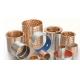 DIN 1494 / ISO 3547 Wrapped Composite Sliding Bearing Tin - plated steel PTFE Bushing Strips Maintanance - free