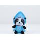 Blue Shark Hat Plush Dog Toys , Lovely Design Plush Dog Stuffed Animal