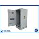 RAL7035 IP55 Outdoor Rack Cabinet Galvanized Steel Powder Coating