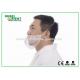 Blue/White Non-Woven Disposable Use Soft Beard Cover With Single Elastic