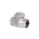 Stainless Steel NPT Threaded Swing Check Valve 200wog for Normal Temperature Fob Term