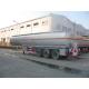 25 to 60 CBM Fuel Tank Truck Trailer Aluminum Alloy Stainless Steel Optional