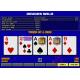 Black Color Video Slot  Machines 8 in 1 Deuces Wild / Glitz / Plataea Jackpot Gambling
