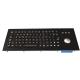 85 keys compact format Industrial Keyboard With Trackball polymer Actuator