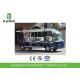 Low Using Cost Mini Dimensions 72V5kW Electric Sightseeing Bus Club Cart With a Rear Cargo Box Suits For Resort Using