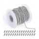Plain Finish Stainless Steel Ball Chain Bead Belt Chain for Jewelry Making Supplies