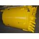 Double Opening 1200mm High 2pcs Teeth Rock Drilling Bucket