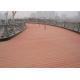 Anti - Slipping Environment Friendly Wood Plastic Composite WPC Decking Boards