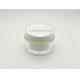 high quality classic pmma acrylic cream jar 50g 30g 15g UV coating hot stamping