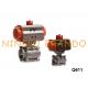 2 Way Pneumatic Actuator Ball Valve With Solenoid Valve Limit Switch