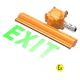 6W/0.5W Atex Emergency Lighting Explosion Proof Exit Light Maintained Type
