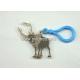 Animal shape design deer antelope keychains custom acrylic key ring made in China factory