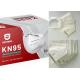 Anti Pollution  Kn95 Protective Mask  , Foldable Kn95 Mask With Ear Loops