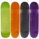 Blank Color Sleek Seven Ply Skateboards Wood City Skateboards For Pro Skaters