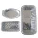 Three Divisions Disposable 8011 Aluminum Food Containers For Restaurants