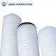 Nylon Pleated Filter Cartridge 30 Inch 226 Flat Fin For Beverage
