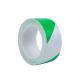 White Green PVC Caution Adhesive Tape For Identification And Construction