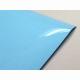 Blue High Gloss PVC Laminate Sheet For Vacumm Membrane Press MDF Board