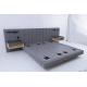 Hotel Bedroom Furniture Sets King Bed With Headboard Mounted Night Stand