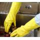30g Flocklined Rubber Dishwashing Gloves For Cleaning