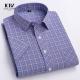 5000 Quantity Top Large Size Men's Summer Half-Sleeved Pure Cotton Casual Plaid Shirt