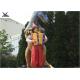 Amusement Equipment Life Size Fiberglass Cartoon Statues For Outdoor Decoration