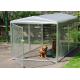 Large Folding Pet Cage For Dog House / Metal Dog Crate Kennel With Gate