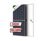 MBB Crystalline Mono Facial Solar Panel Single Sided For Residential 550W