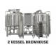 Siemens PLC Control 3000L Stainless Steel Brewing Equipment