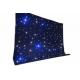 Twinkling LED Stage Backdrop Single Color Star Cloth Lighting Cloth Drop