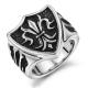 Tagor Jewelry Super Fashion 316L Stainless Steel Ring TYGR171