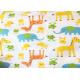 Pure Printed Cartoon Animal Flannel Fabric For Baby Blanket