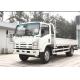 Single Row Cargo Truck Isuzu 10 Tons 4×2 Lorry Truck 5.5 Meters Long Box Euro 4 Flat Cab