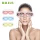 Portable Electric 3 Color Led Eye Therapy Mask Vibrating Eye Massage Masker Device