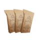 Food Grade Sewn Open Mouth Multiwall Paper Bags  25kg 50kg Strong Load Bearing