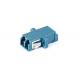 LC SM Duplex Fiber Optic Cable Adapter One Piece Version / Split Version With Or Without Flange