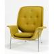 Kangaroo Fiberglass Arm Chair For Home Decoration And Office Multi Color
