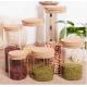 Glass Jars with cork stopper,food grade glass
