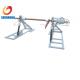 SIPZ Underground Cable Installation Tools 5 tons Integrated Reel Stand With Disc Tension Brake SIPZ5A