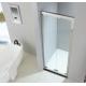 Foldable shower enclosure 800*800mm with 304 stainless steel & tempered clear glass