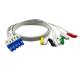 Compatible PH Disposable ECG Lead Wires 3 / 5 Lead 989803173131