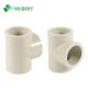20-110 Pn16 Good Pph Pipe Fitting Equal/Reducer Threaded Tee for Water Industrial