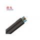 1 Km Fiber Optic Cable , 12 Core Multimode Fiber Optic Cable Aluminum Tape Armored