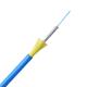 Tight Buffer G652D Indoor Armored Fiber Cable LSZH Single Mode